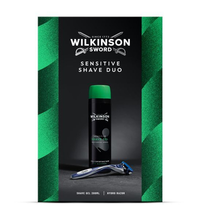 Set për rruajtje Wilkinson Sword Sensitive Shave Duo, 2 copë