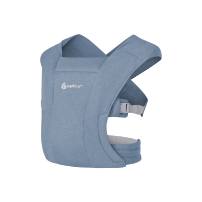 Mbajtëse bebe Ergobaby Embrace, për të porsalindur, deri 11.3 kg, blu Oxford