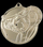 Medalje futbolli Tryumf MMC46050, 60mm, argjendtë