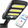 Llambë solare muri LTC, LED COB 24 W, 1800 lm, e zezë