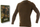 Bluza termo Brubeck LS14860 Ranger Thermo, për burra, XXL, khaki
