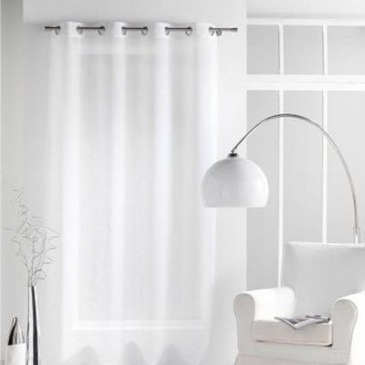 Perde Douceur d'Interieur Paloma, 140 x 240 cm, të bardha
