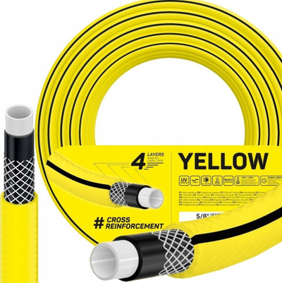 Zorrë kopshti Cellfast 4YELLOW 5/8", 20 m, e verdhë