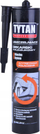 Silikon çatie Tytan Roofing Rubber Sealant, 280ml, kafe