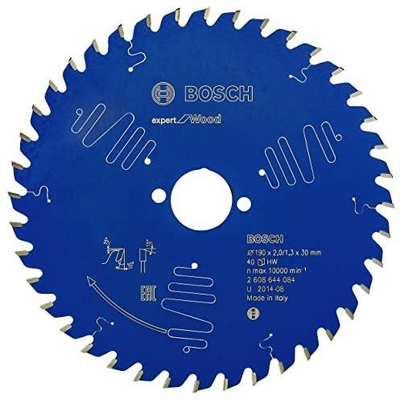Teh rrethor Bosch Expert for Wood, për dru, prerje precize