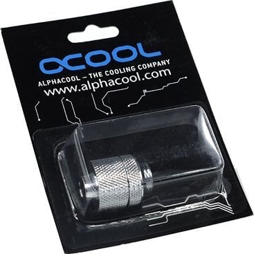 Përshtatës ftohje me ujë Alphacool 17077, 13/10 mm, filetë 1/4", krom