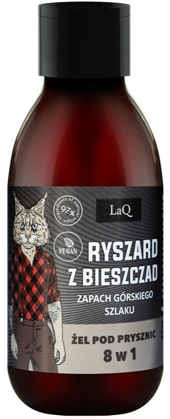 Xhel dushi LaQ Ryszard of the Bieszczady, 8 në 1, travel size