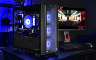 Kompjuter Actina, AMD Ryzen 7 5700X, 32GB RAM, 1TB SSD, NVIDIA GeForce RTX 4070, i zi