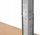 Rafte metalike për magazinim Home, 5 rafte, mban 875 kg, gri