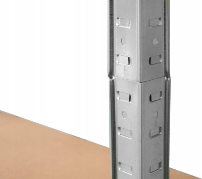 Rafte metalike për magazinim Home, 5 rafte, mban 875 kg, gri