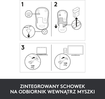Set maus dhe mousepad Logitech M185, pa tela, me mousepad Studio Series, blu dhe grafit