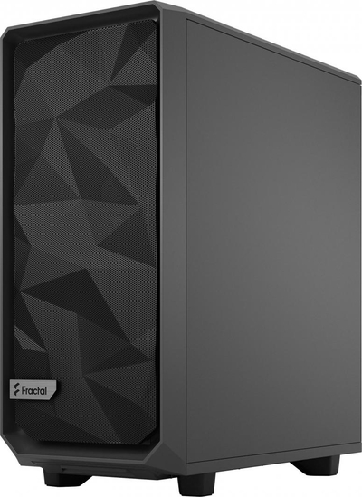 Kasë Fractal Design Meshify 2 Compact TG Light Tint, e hirtë, Midi Tower