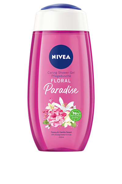 Xhel dushi Nivea Floral Paradise, 250 ml