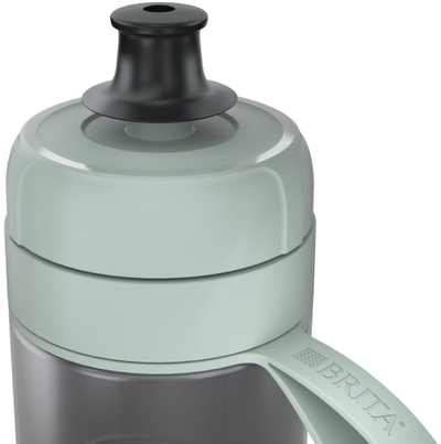Shishe filtruese Brita Active, 0.6L, pa BPA, gri jeshile