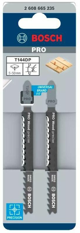 Teh sharrë elektrike Bosch PRO Wood Precise T144DP, 100 mm, set 2 copë