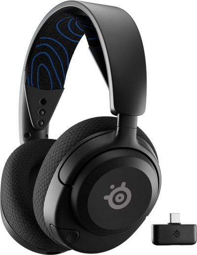 Гејминг слушалки SteelSeries Arctis Nova 5P Wireless, PS5, безжични, црни