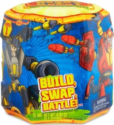 Lodër robot Ready 2 Robot Single Pack, për tu mbledh për qejf, surprizë me slime, me ngjyra nga të gjitha