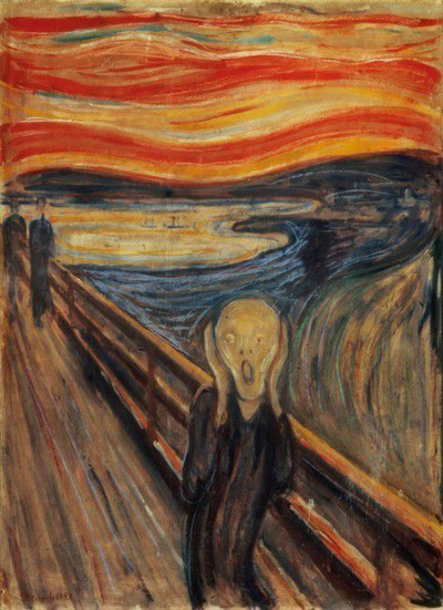 Puzzle Clementoni: Munch Scream (39377), 1000 парчиња 