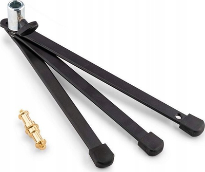 Stativ fotografik Manfrotto 003 Backlite Stand, stativ i ulët për drita, i zi