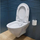 WC varëse Cersanit Mille Clean K675-008, pa buzë, e bardhë