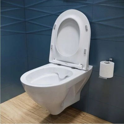 WC varëse Cersanit Mille Clean K675-008, pa buzë, e bardhë