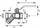 Valvul me top Ferro Nut to Nut Z, 1/2", PN16, bronz