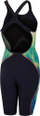 Kostum gare noti Speedo Fastskin LZR Pure Intent Openback Kneeskin, për goca, navy me shumëngjyra