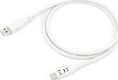 Kabllo USB Equip 3.2 Gen 1 Type C në USB A, 1 m, e zezë