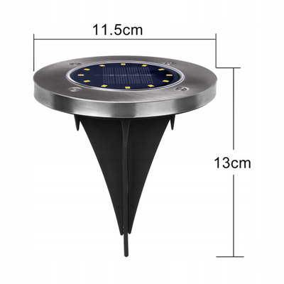Llambë solare oborri Maclean MCE318, 12 LED, IP44, 4000K