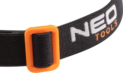 Llambë koke Neo 99-069, LED COB, rikarikueshme me USB, e zezë