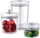 Set ena vakumi Caso 1260, 3 copë, 700 1400 2000 ml, transparent