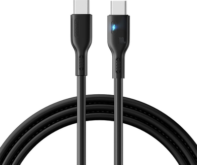 Kabllo karikimi Joyroom S-CC100A13 USB-C në USB-C, 100W, 2m, e zezë