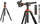 Tripod fotografik K&amp;F Concept T254A4+BH-28L, aliazh alumini dhe magnezi, kthehet në monopod, portokalli metalik