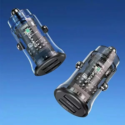 Karikues veture Usams C31 CC162CC01, 3A, 2x USB A, i zi