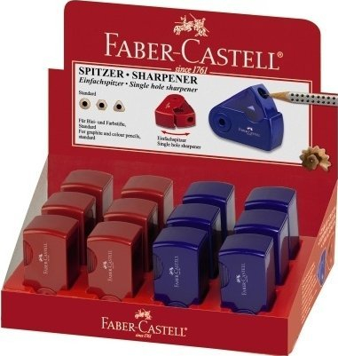 Mprehëse palosëse Faber Castell 182711 Mini Sleeve, e kuqe blu