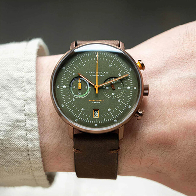 Orë për meshkuj Sternglas Hamburg Chrono S01-HC35-VI17, e kaftë
