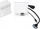 Prizë muri Vivolink WI221192, HDMI VGA 3.5mm, e bardhë