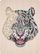 Puzzle druri Grafix Tiger, 2D, 135 copa, shumëngjyrësh