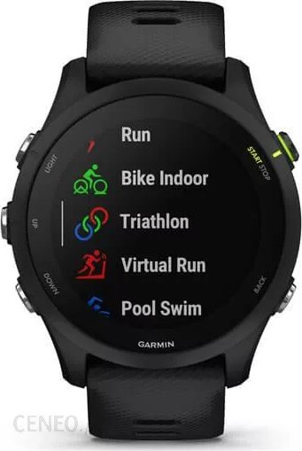 Orë sportive Garmin Forerunner 255, e zezë