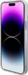 Mbrojtëse telefoni Guess GUHMP15MHITSU për iPhone 15 Plus 14 Plus 6.7", MagSafe, e vjollcë iridescente