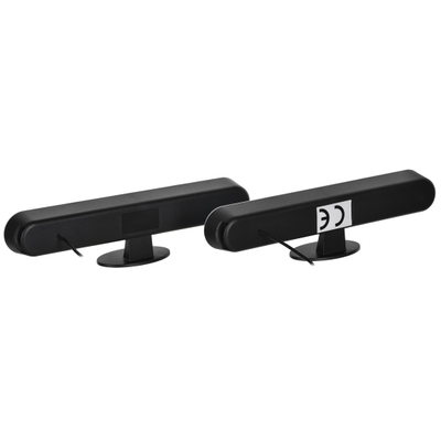 Llambë LED muzikore Activejet AJE-MUSIC BAR, RGB, me Bluetooth, e zezë