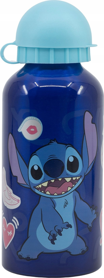 Shishe uji Disney Stitch, 400ml, alumin, shumëngjyrëshe