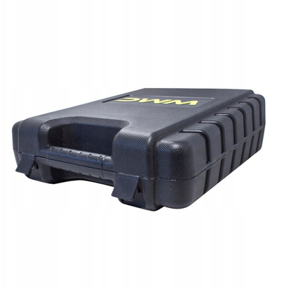Set veglash WMC 59 pjesë, kaçavidë elektrike 750W, valixhe plastike, gri