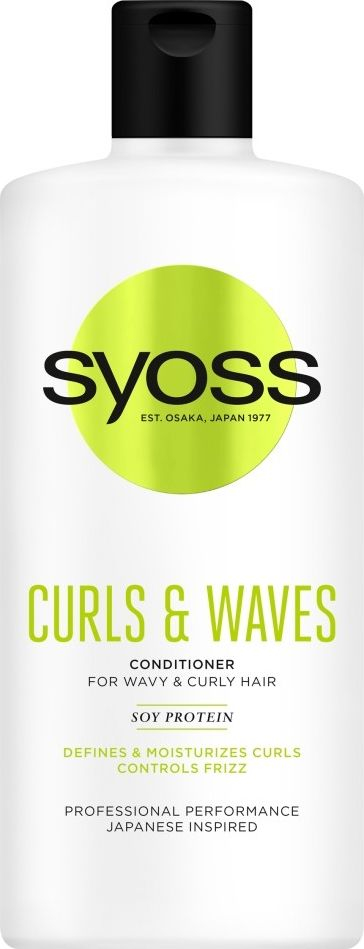 Kondicioner për flokë Schwarzkopf Syoss Curls & Waves, 440 ml