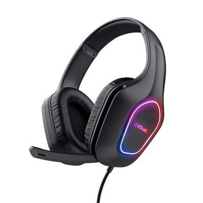Kufje gaming Trust GXT 416 ZIROX, 50mm, me mikrofon, shumëngjyrëshe