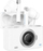 Kufje Bluetooth in ear ONIKUMA T18, Bluetooth 5.3, me kuti karikimi, të bardha
