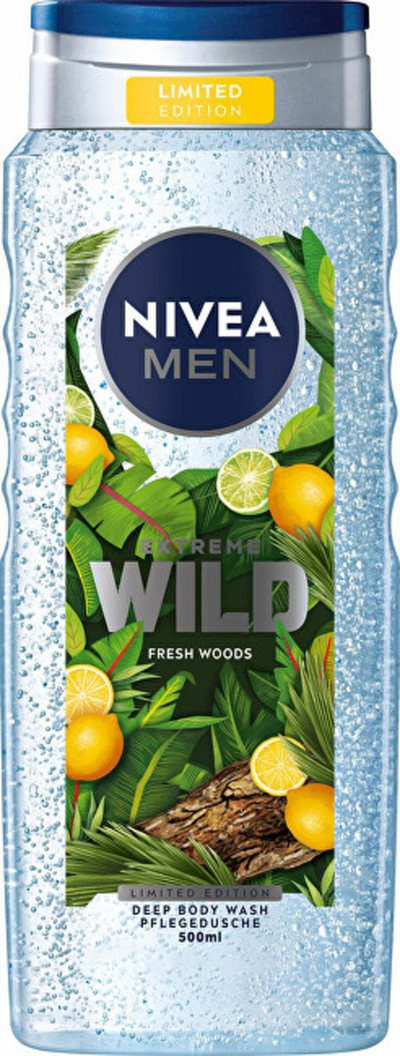 Xhel dushi Nivea Extreme Wild Fresh Citrus kDKR9322, 500 ml