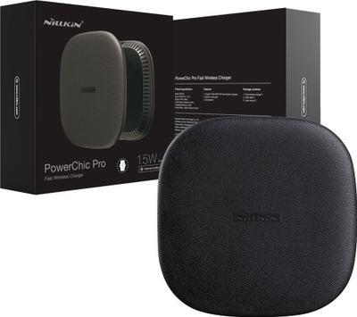 Karikues wireless Nillkin PowerChic Pro, 15W, ngjyrë e zezë