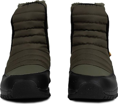 Çizme dimri për fëmijë Puma Nieve WTR AC PS Jr 380745 02, me gëzof, me rrip vetëngjitës, jeshile e zezë
