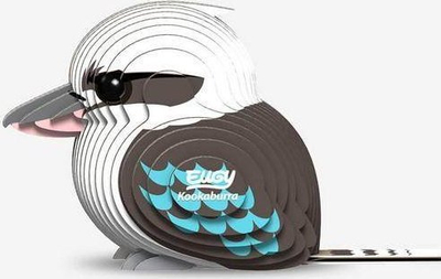 Puzzle 3D Eugy Kookaburra, 27 pjesë, lodër edukative, me shumë ngjyra